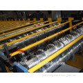 Double trapezoidal roofing roll making machine